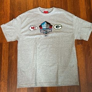 Kansas City Chiefs Green Bay Packers 2003 Hall of Fame Game Tshirt Large